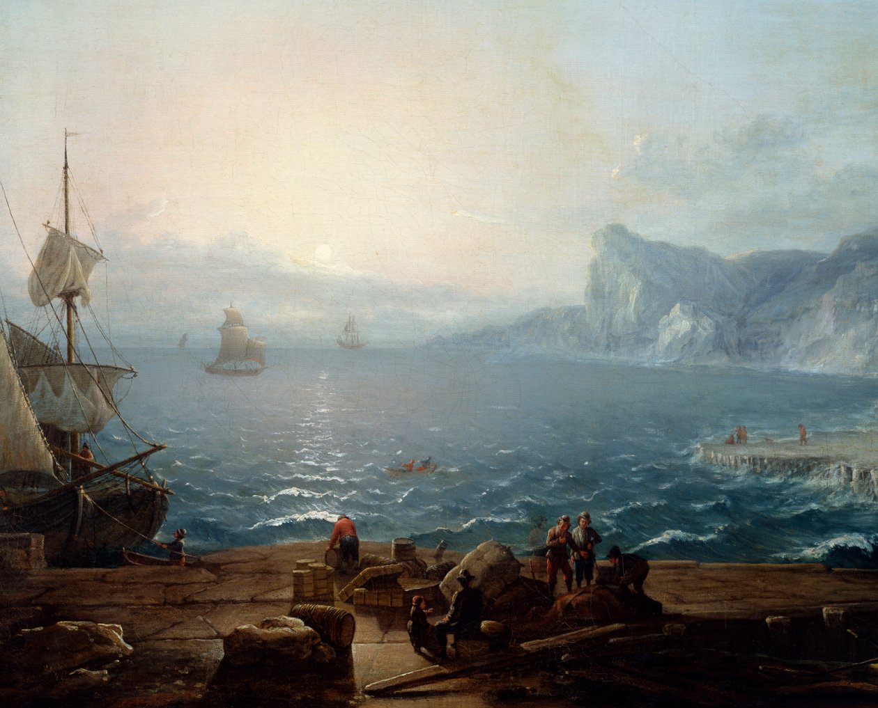Sonnenuntergang (Detail) von Antoine Lebel