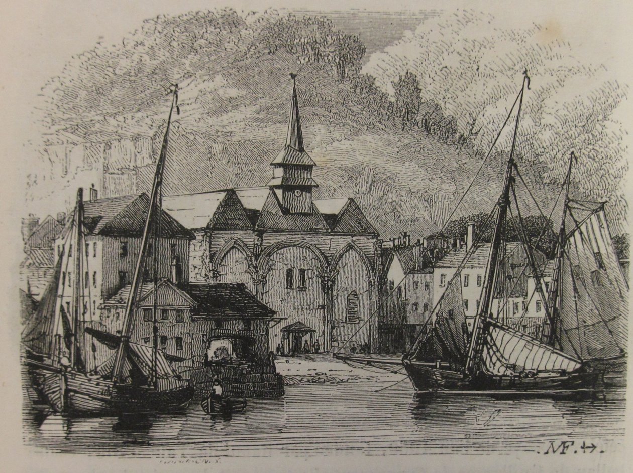 La Normandie Jules Janin Illustration 130 von Antoine Leon Morel Fatio