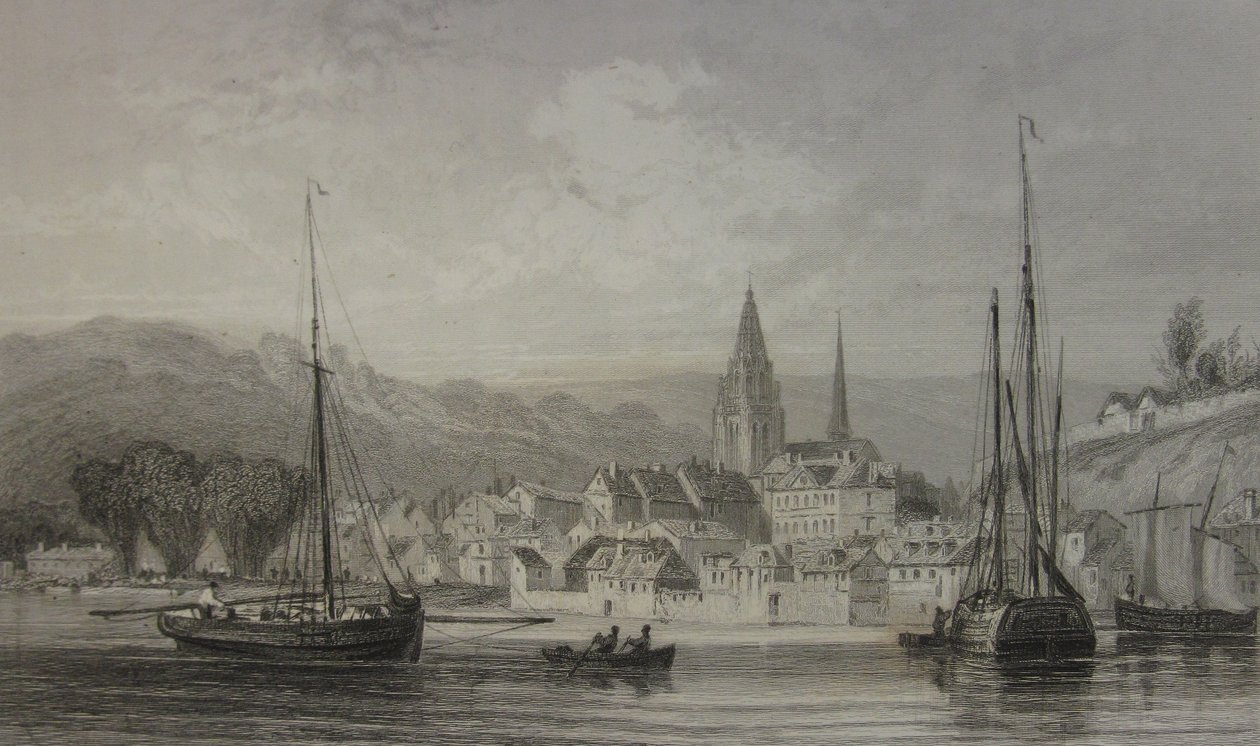 La Normandie Jules Janin Illustration 136 von Antoine Leon Morel Fatio