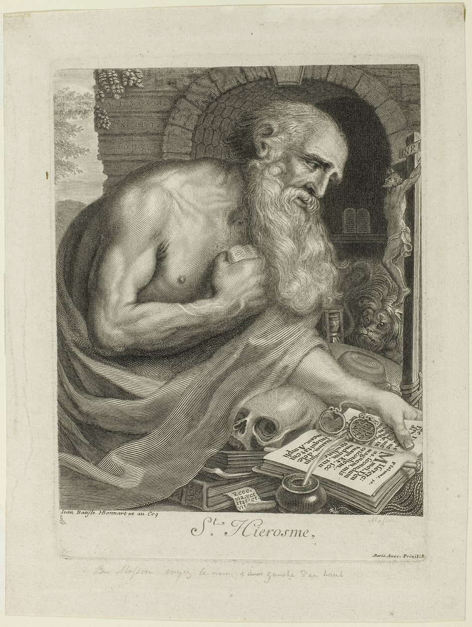 Heiliger Hieronymus von Antoine Masson