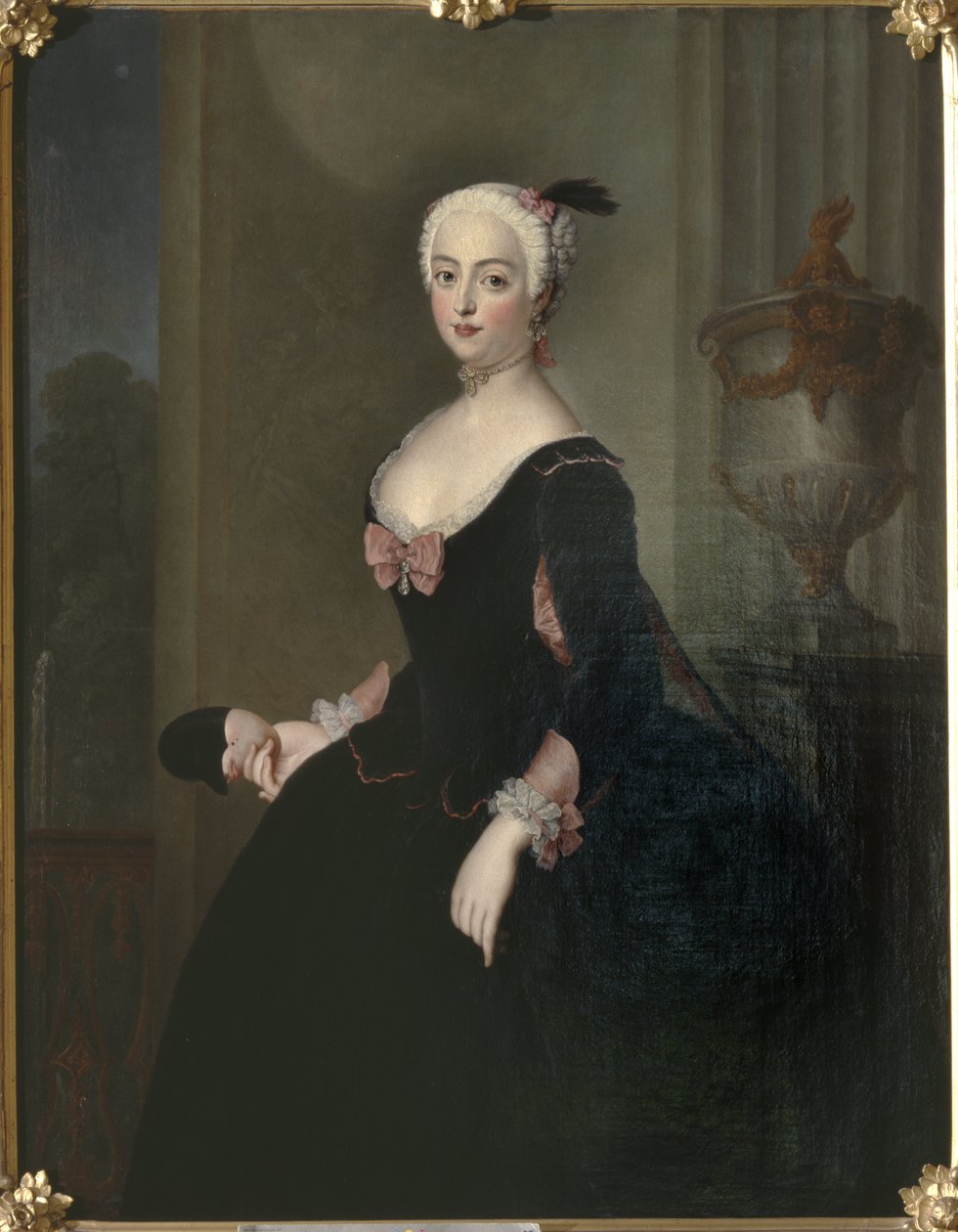 Porträt von Gräfin Anna Elisabeth von der Schulenburg von Antoine Pesne