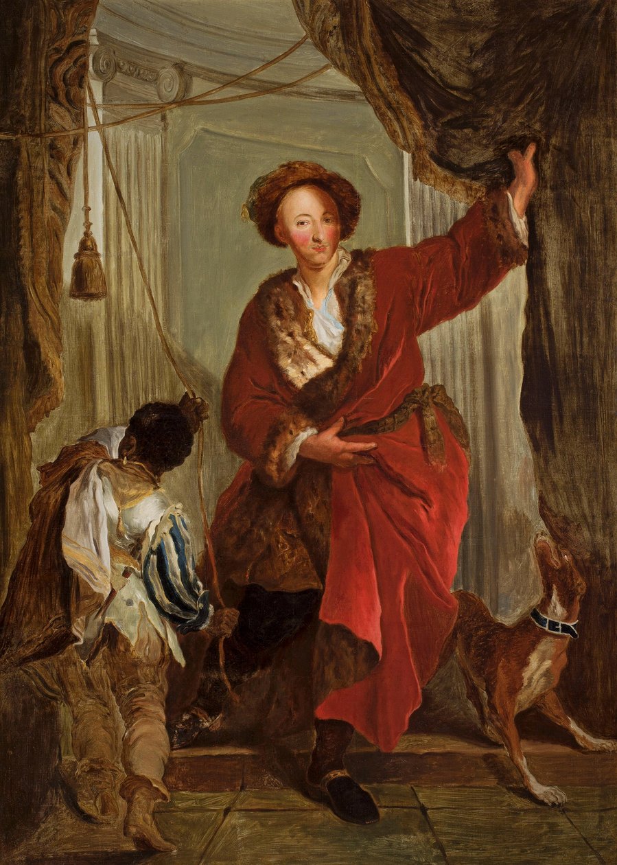 Porträt von Friedrich Ernst von Knyphausen (1678–1731) von Antoine Pesne