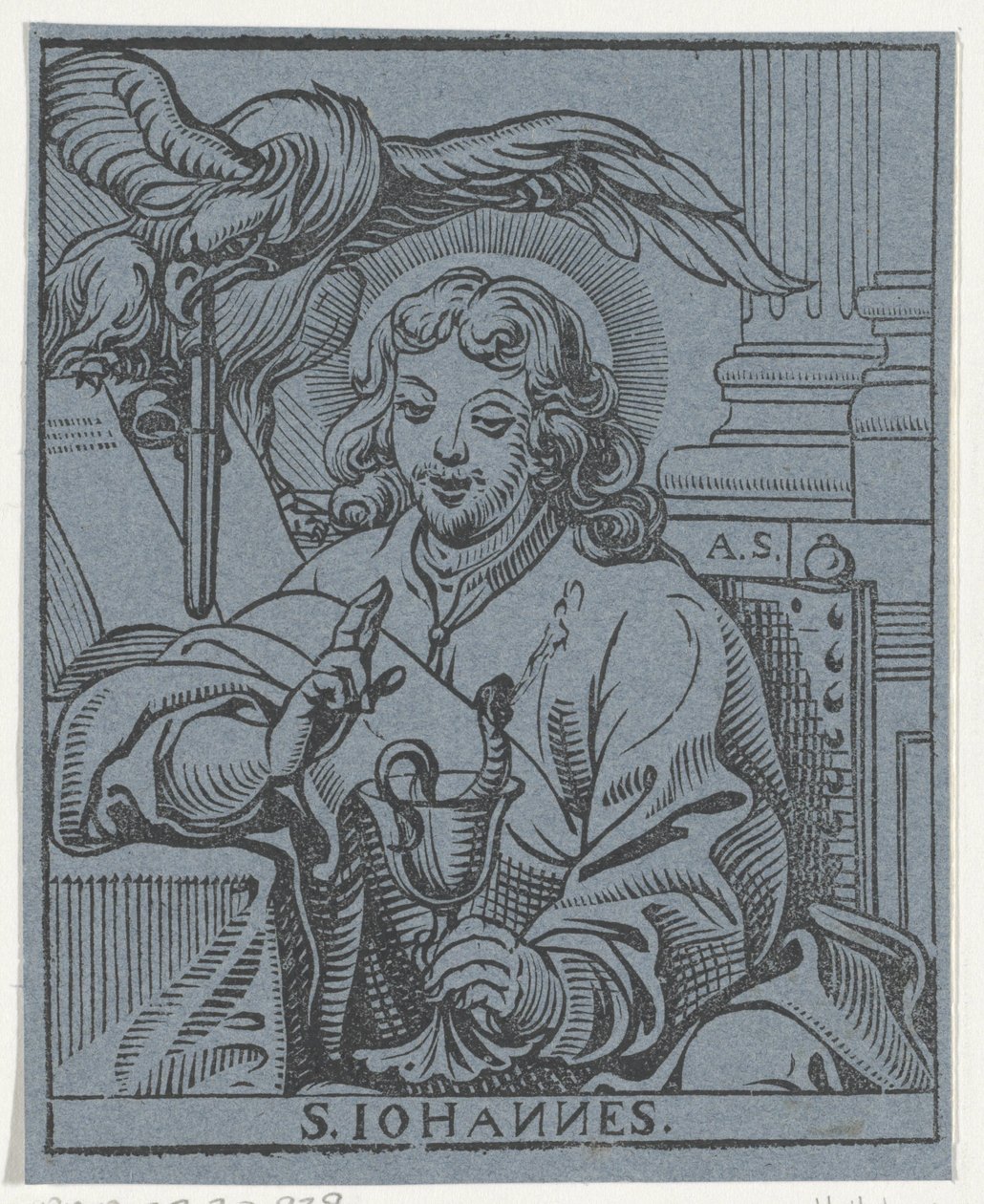 Johannes der Evangelist Die vier Evangelisten (Serientitel) von Antoine Sallaert
