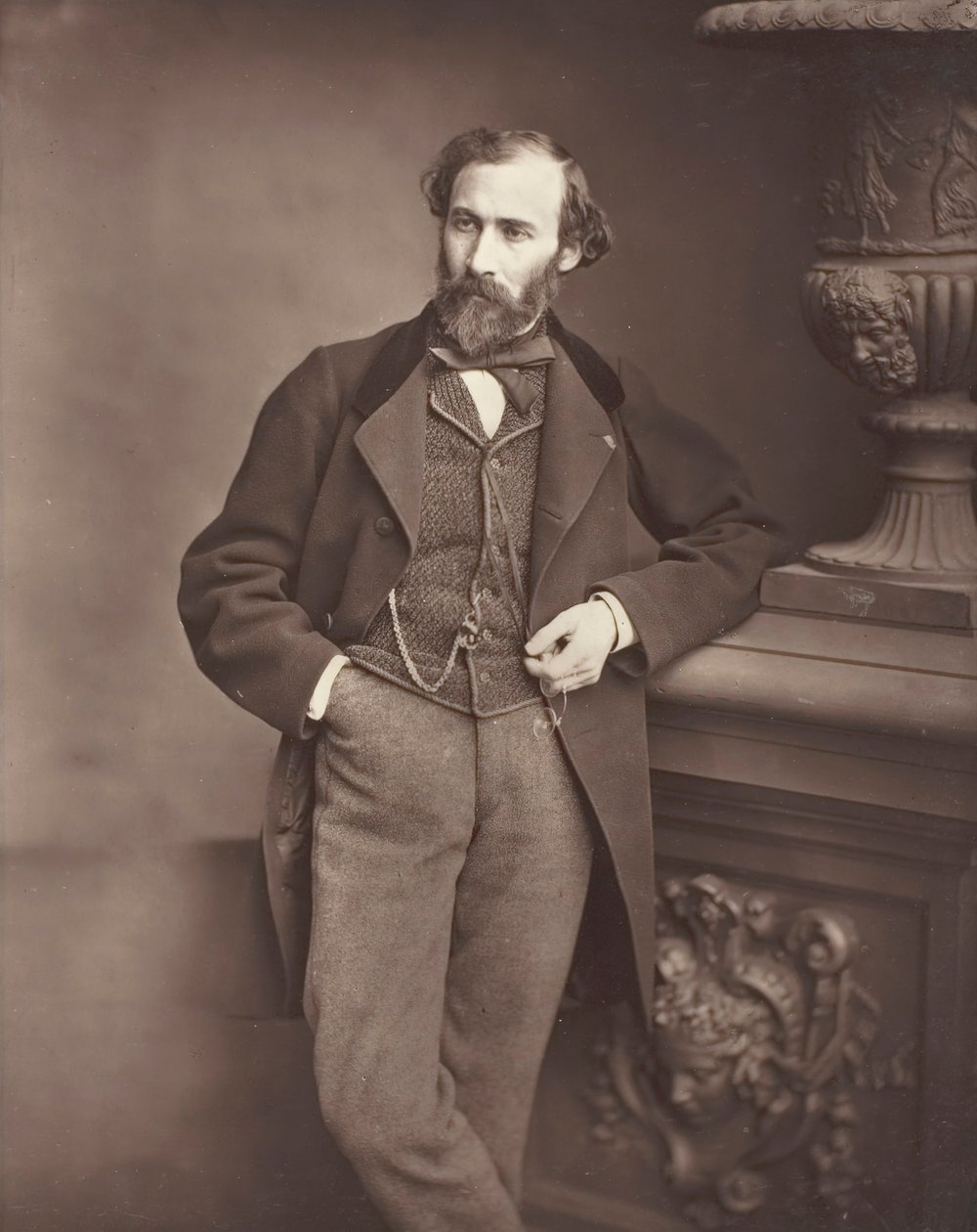 Octave Feuillet französischer Romanautor und Dramatiker, 1821-1890, 1876-84 von Antoine Samuel Adam Salomon