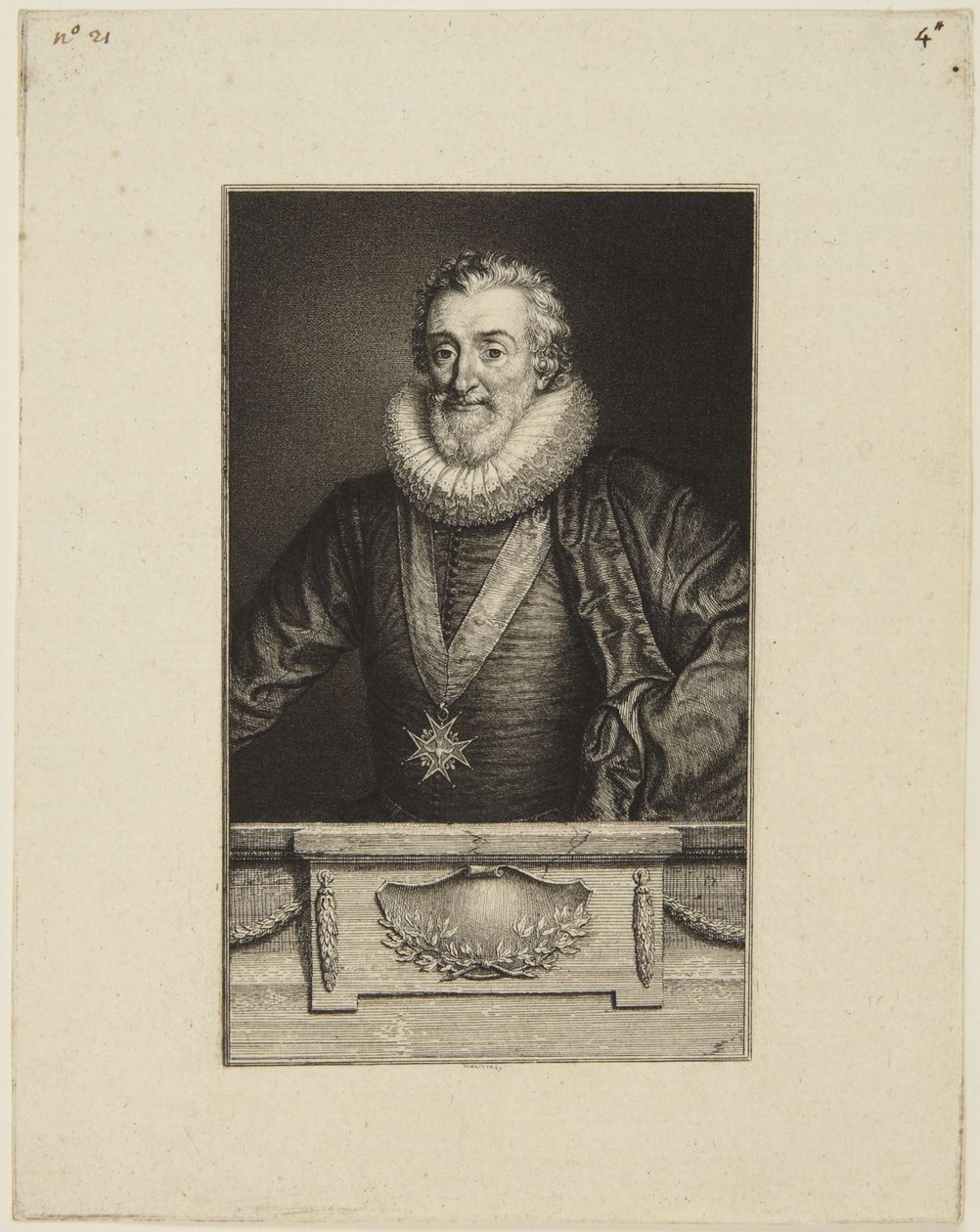 „Heinrich der Große“ nach J(?)annet von Antoine de Marcenay de Ghuy