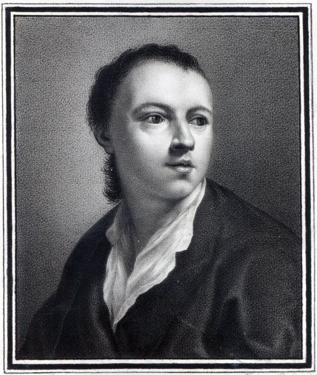 Anton Raphael Mengs, graviert von Nicolaus Mosman von Anton von Maron