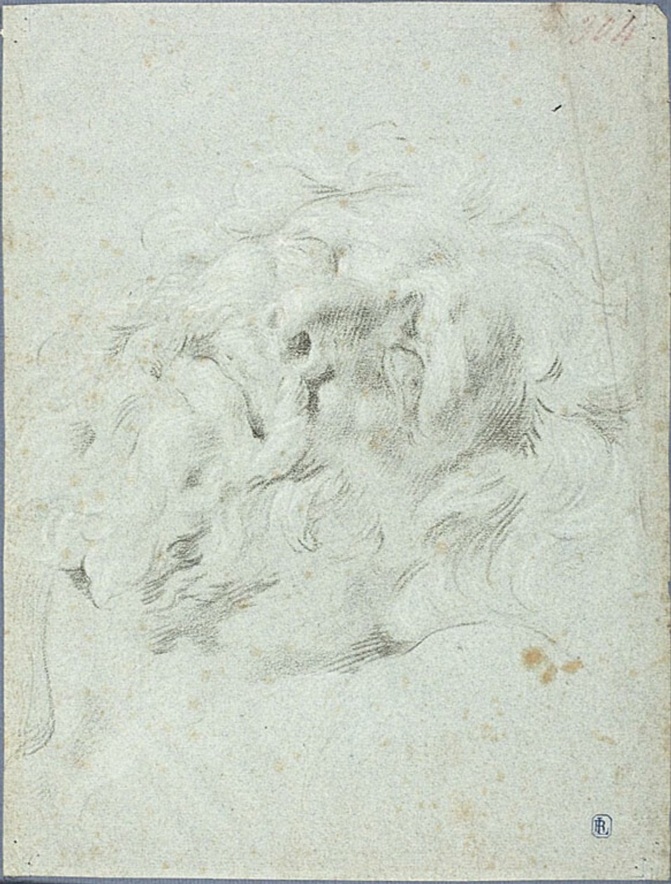 Kopf aus der Laokoon-Gruppe von Anton Domenico Gabbiani