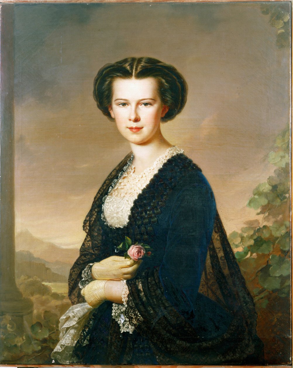 Kaiserin Elisabeth Sisi, geborene Prinzessin in Bayern von Anton Einsle