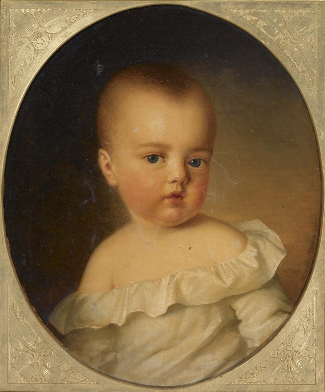 Porträt von Maria Theresia von Österreich-Este 1849-1919 als Kind, 1850 von Anton Einsle