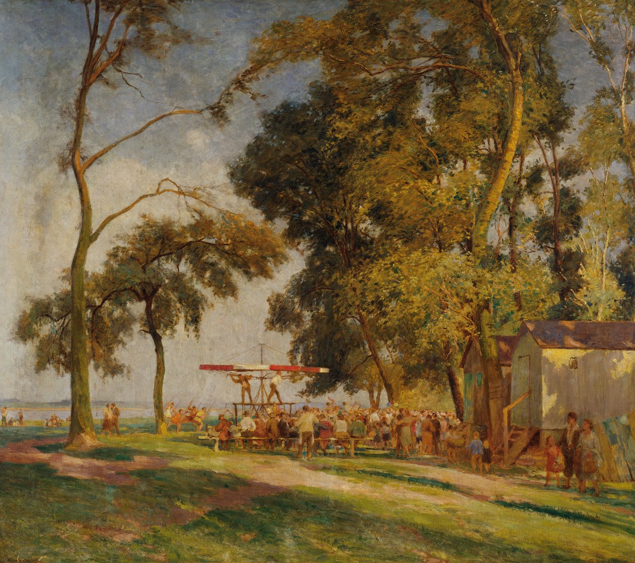 Sonntag in der Lobau von Anton Hans Karlinsky