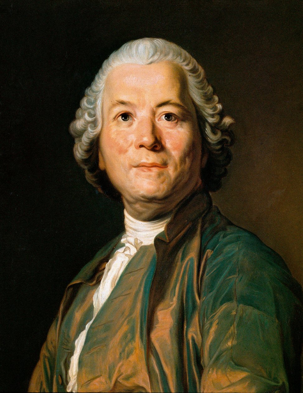 Porträt von Christoph Willibald Gluck (1714-1787), deutscher Komponist ...