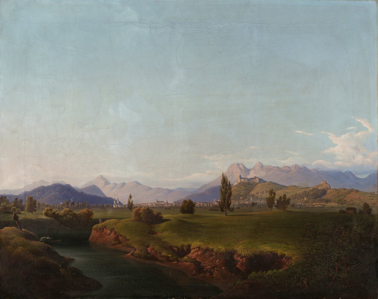 Ljubljana von der Ižica von Anton Karinger
