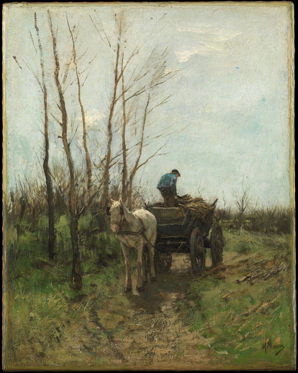 Holzsammeln von Anton Mauve