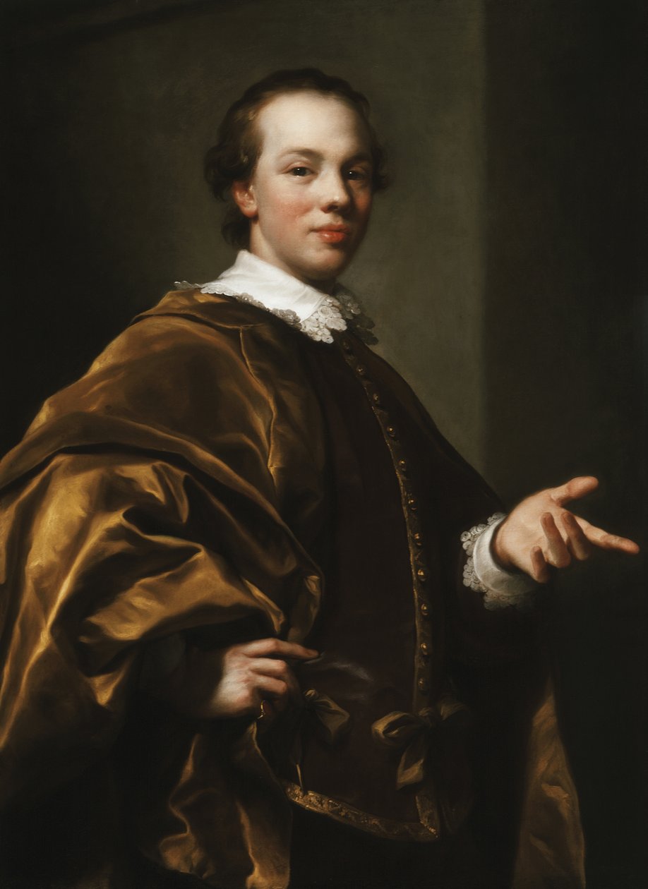 Porträt von John Viscount Garlies, später 7. Earl of Galloway, als Master of Garlies von Anton Raphael Mengs