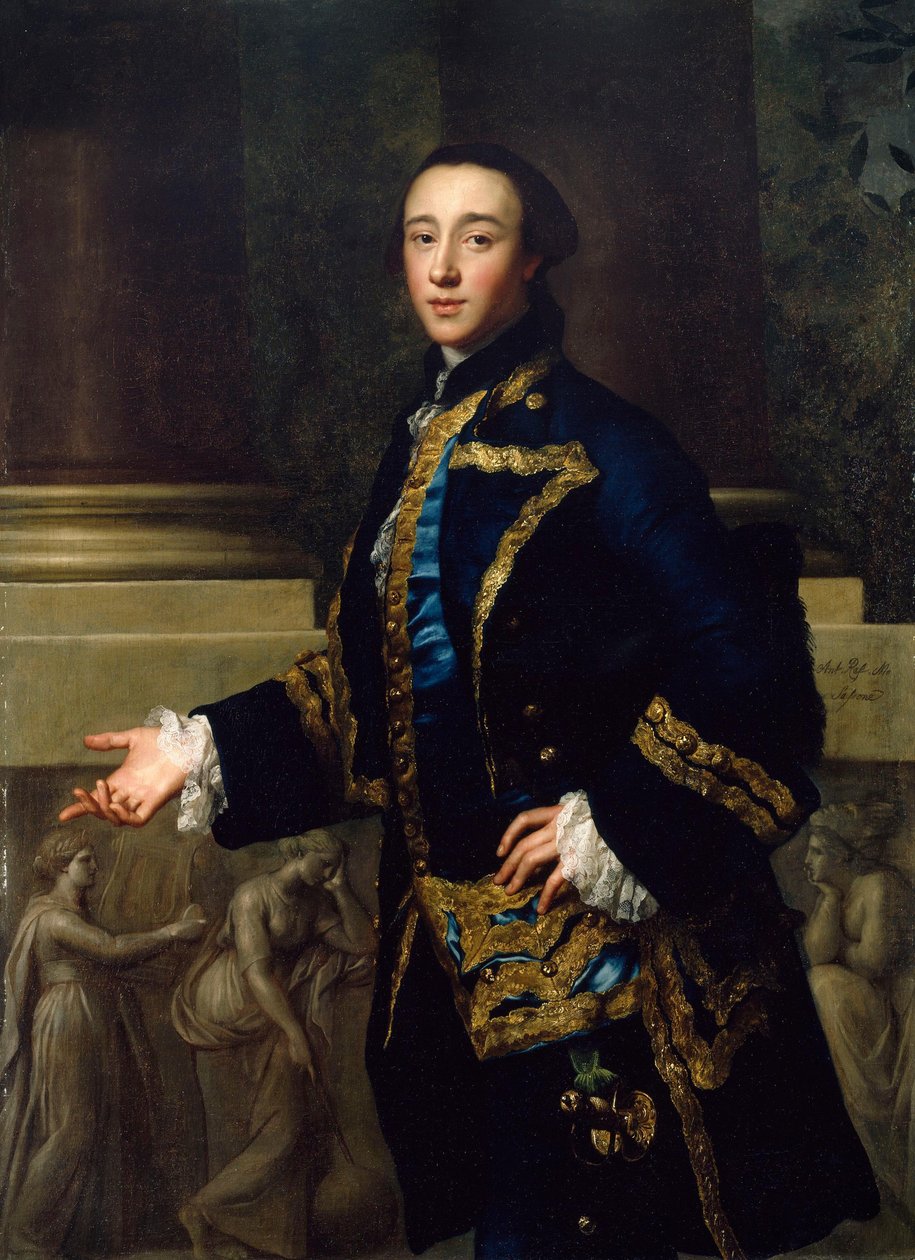 Porträt von Thomas Conolly (1738-1803) von Anton Raphael Mengs