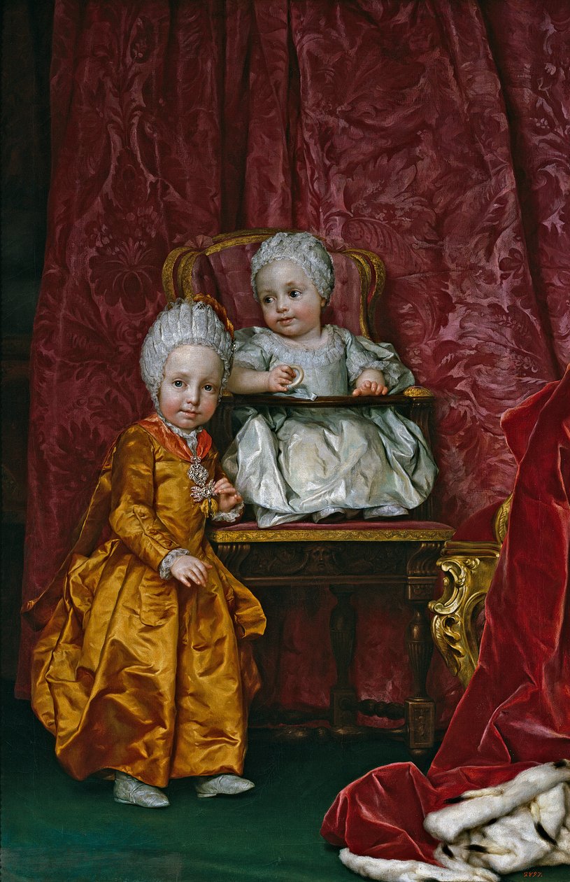 Erzherzog Ferdinand und Erzherzogin Maria Anna von Österreich von Anton Raphael Mengs