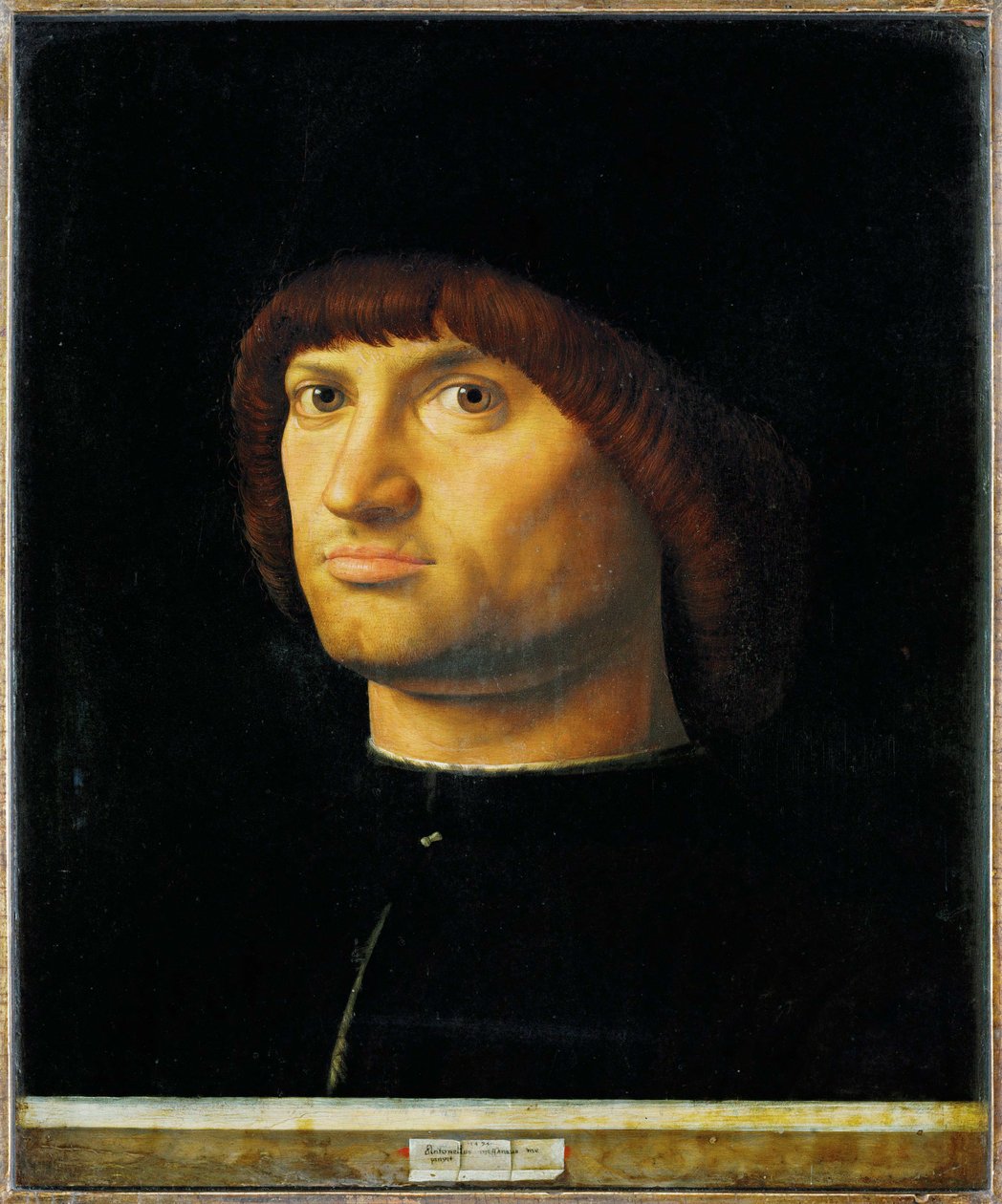 Porträt eines Mannes, Il Condottiere von Antonello da Messina