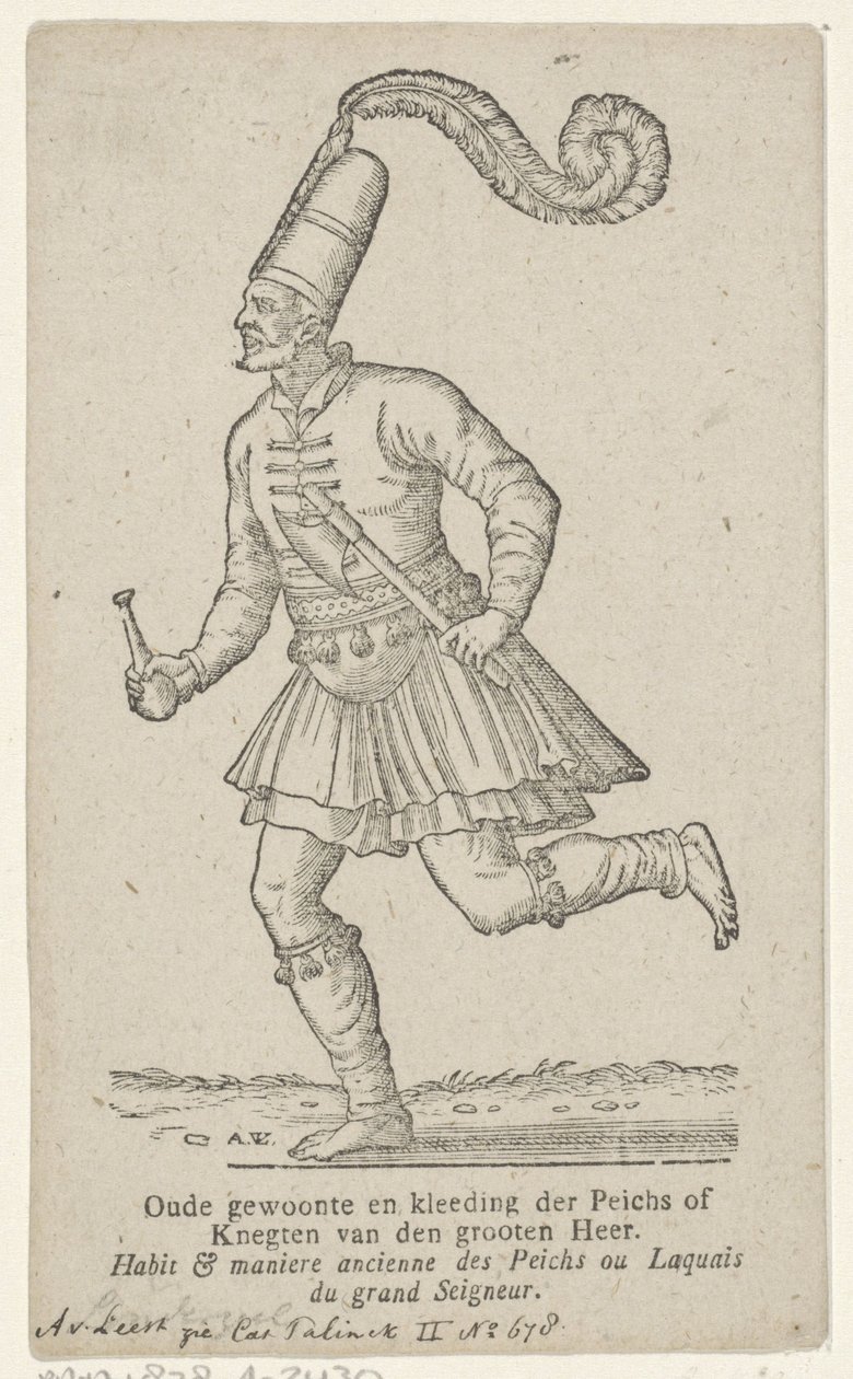 Mann in orientalischer Kleidung von Antoni van Leest