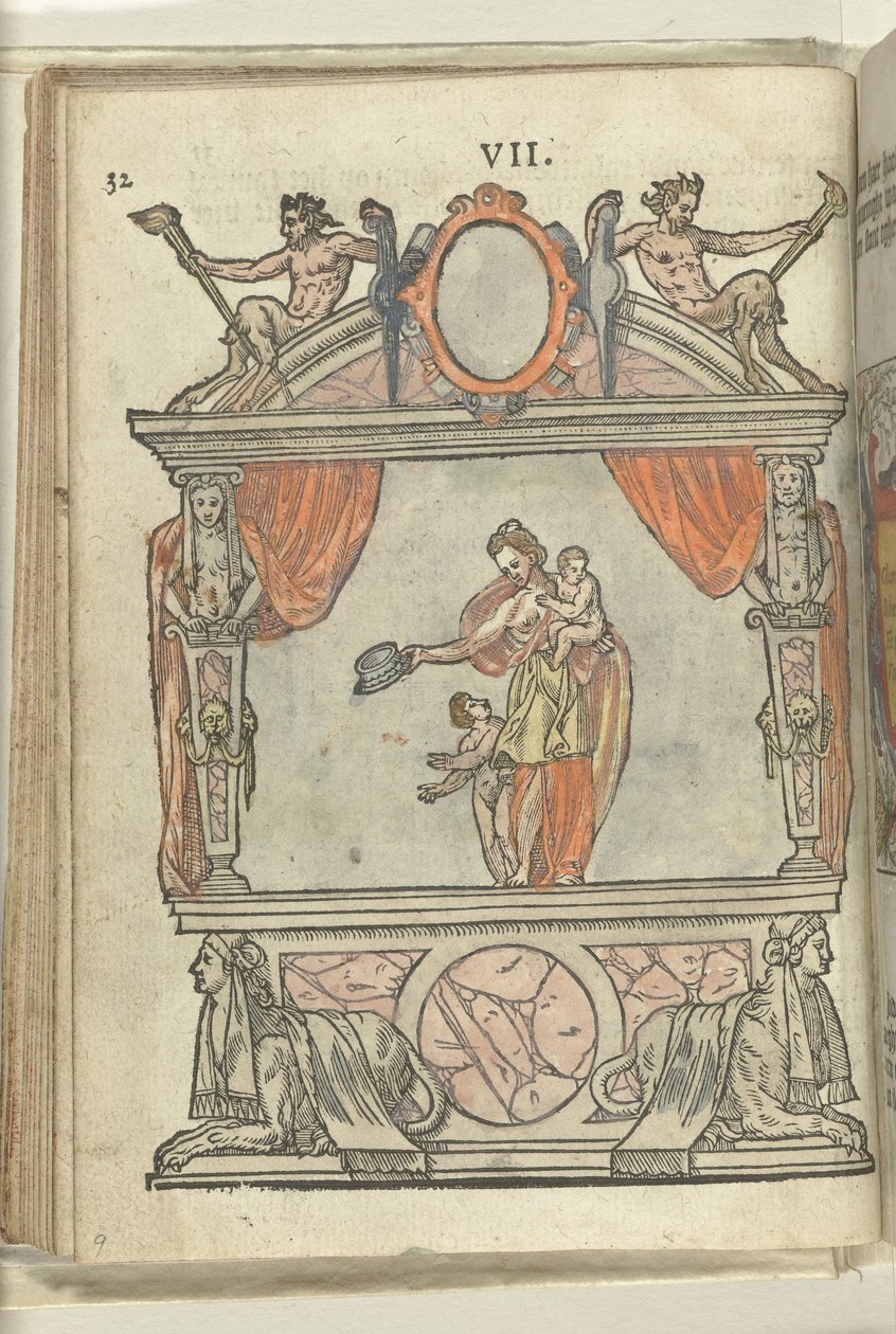 Szene mit Personifikation der Liebe (Charitas), 1578 von Antoni van Leest