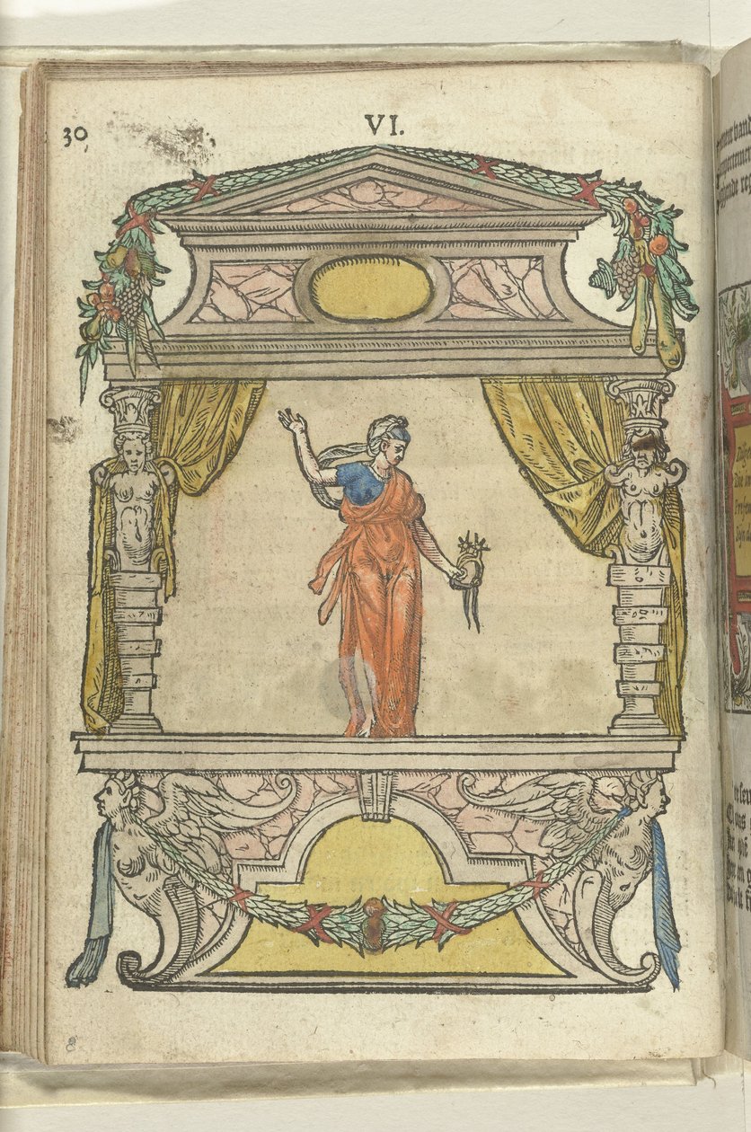 Szene mit Personifikation des Fleißes (Diligentia), 1578 von Antoni van Leest
