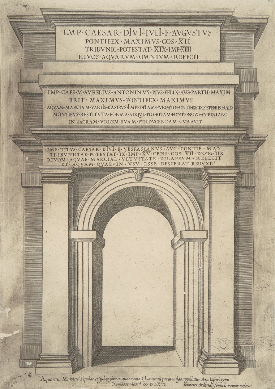Speculum Romanae Magnificentiae von Antonio Lafreri