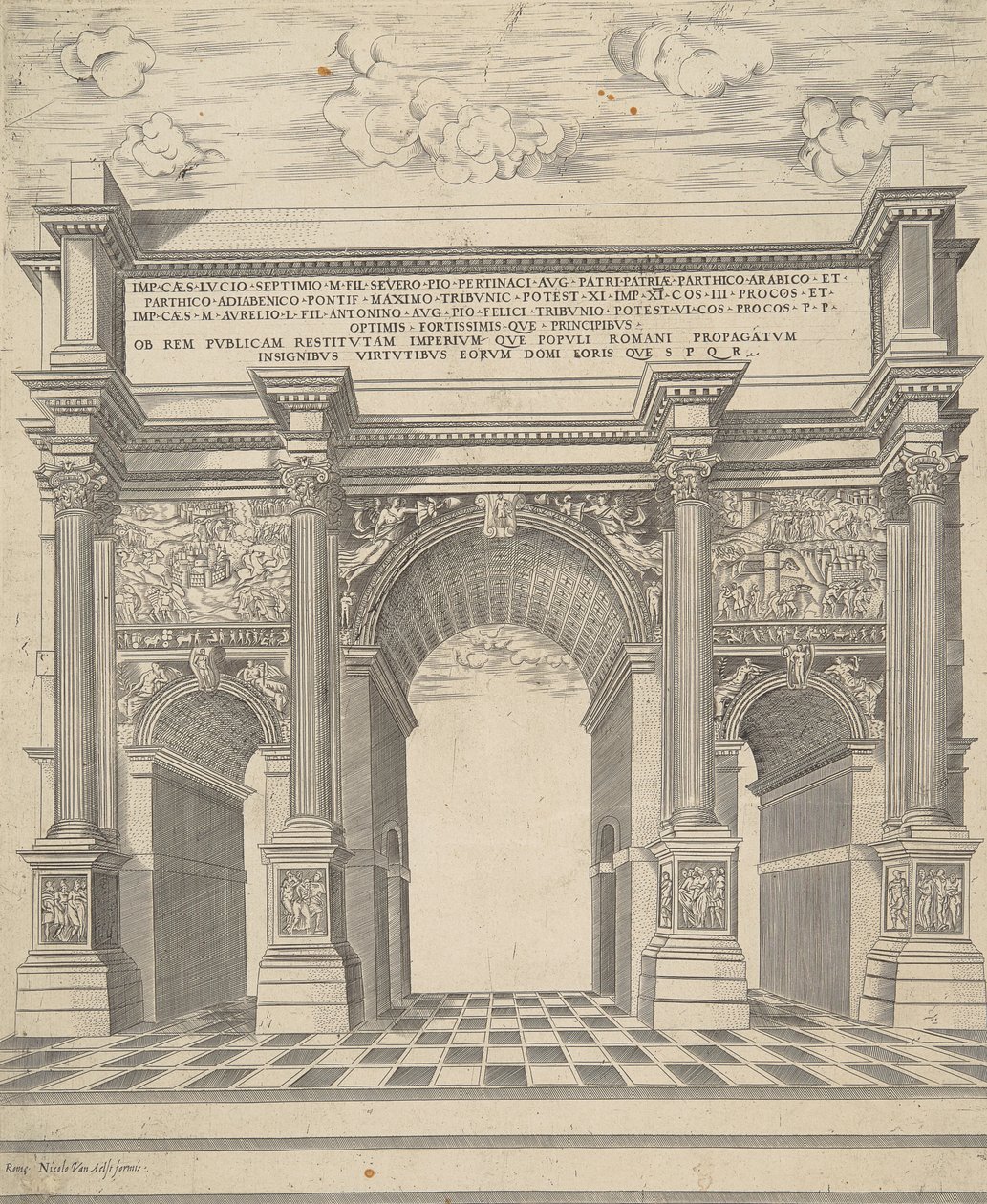 Speculum Romanae Magnificentiae von Antonio Lafreri