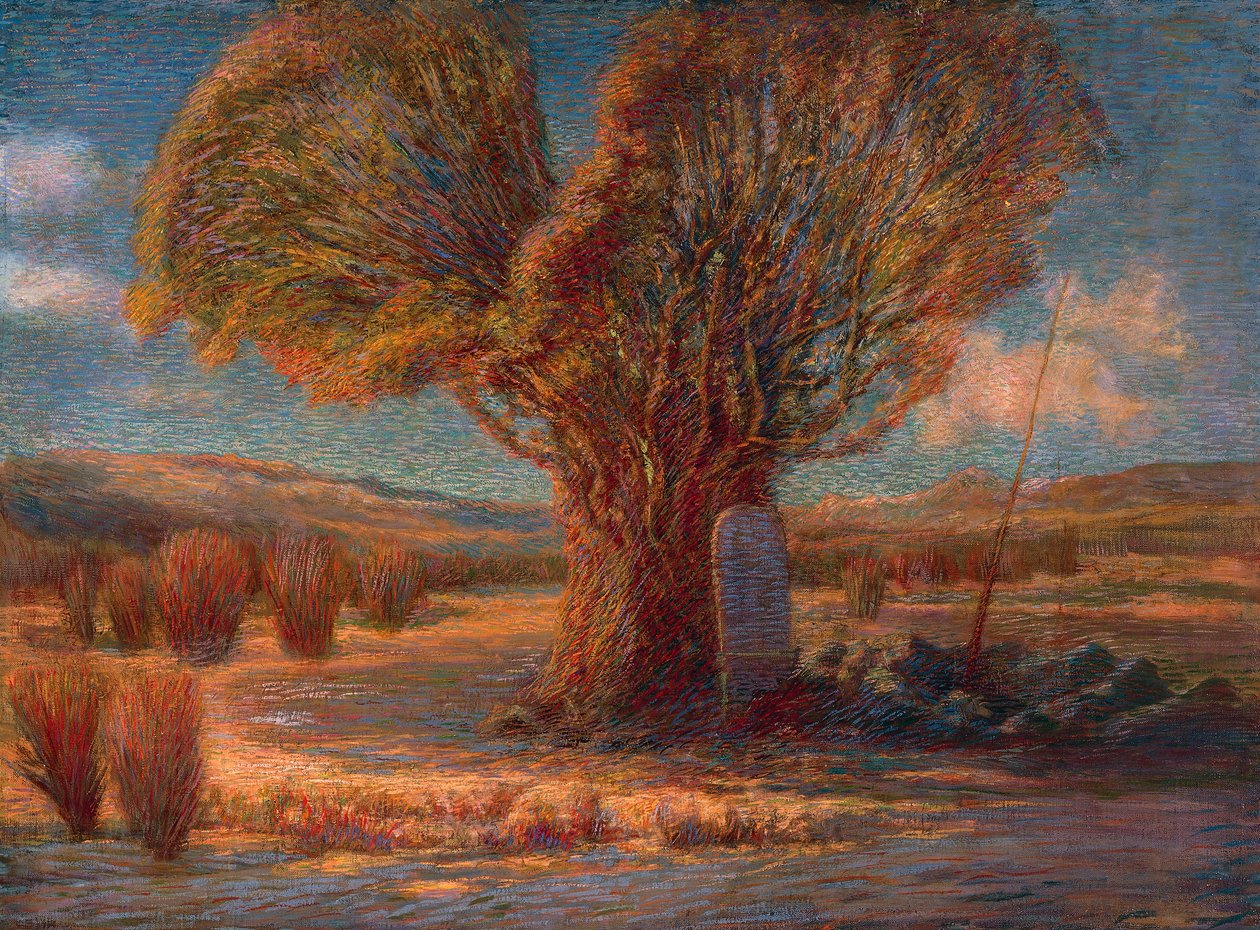 Caprera (Die Kiefer) von Antonio Pasinetti, Italien, 20. Jahrhundert von Antonio Pasinetti