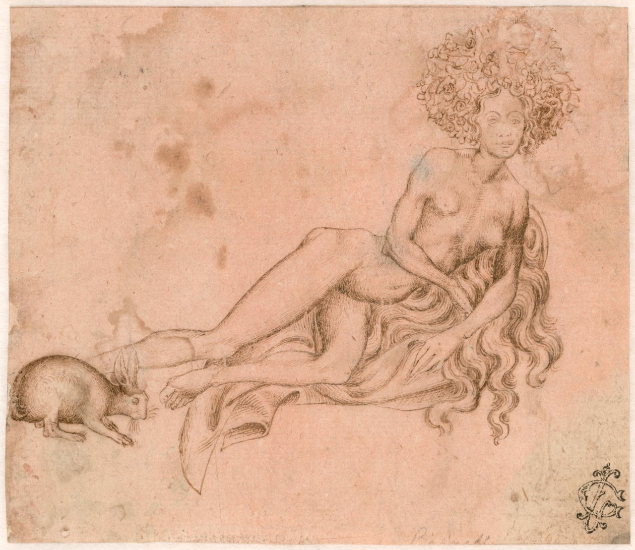 Allegorie der Luxuria, ca. 1426 von Antonio Pisanello