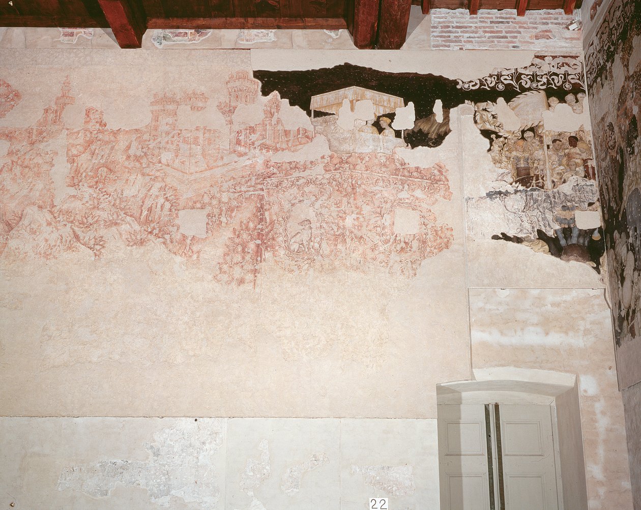 Ritter der Tafelrunde auf ihrer Suche nach dem Heiligen Gral von Antonio Pisanello