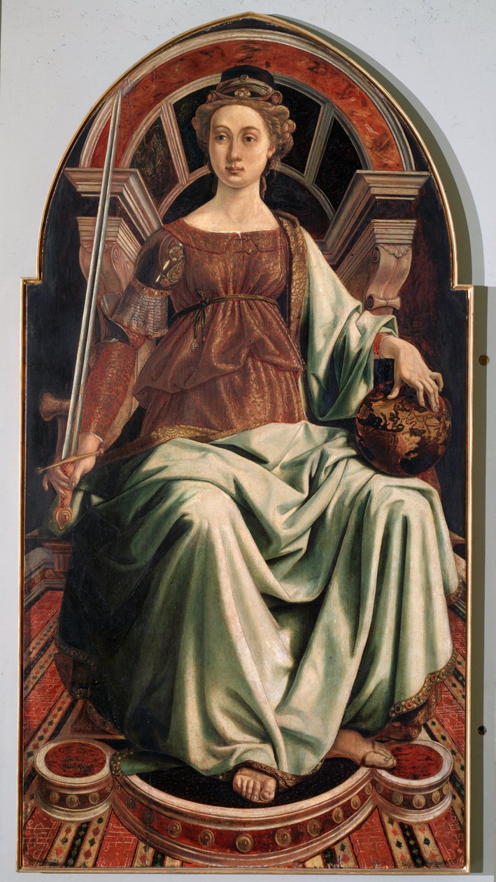 Allegorie der Gerechtigkeit von Antonio Pollaiuolo
