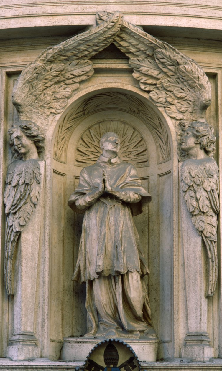 St. Carlo Borromeo im Gebet von Antonio Raggi