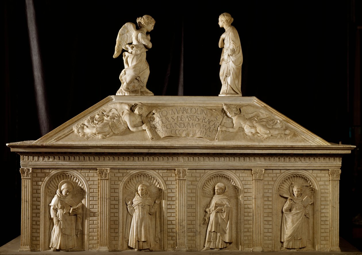 Grabdenkmal des seligen Marcolino Amanni von Antonio Rossellino