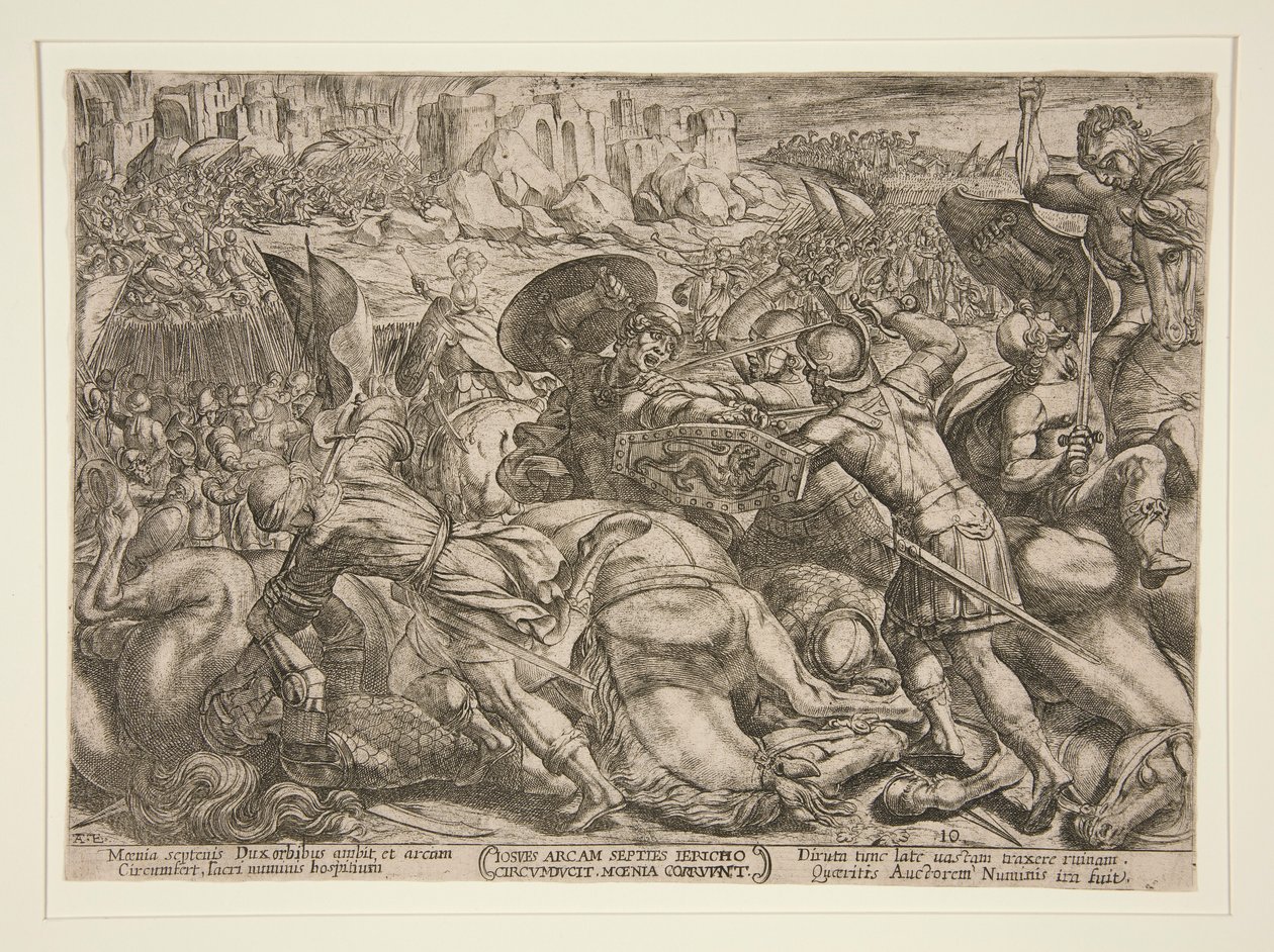 Schlacht von Jericho von Antonio Tempesta