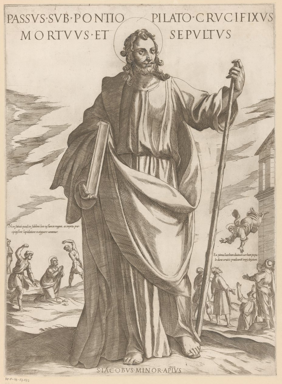 Der heilige Jakobus der Jüngere von Antonio Tempesta