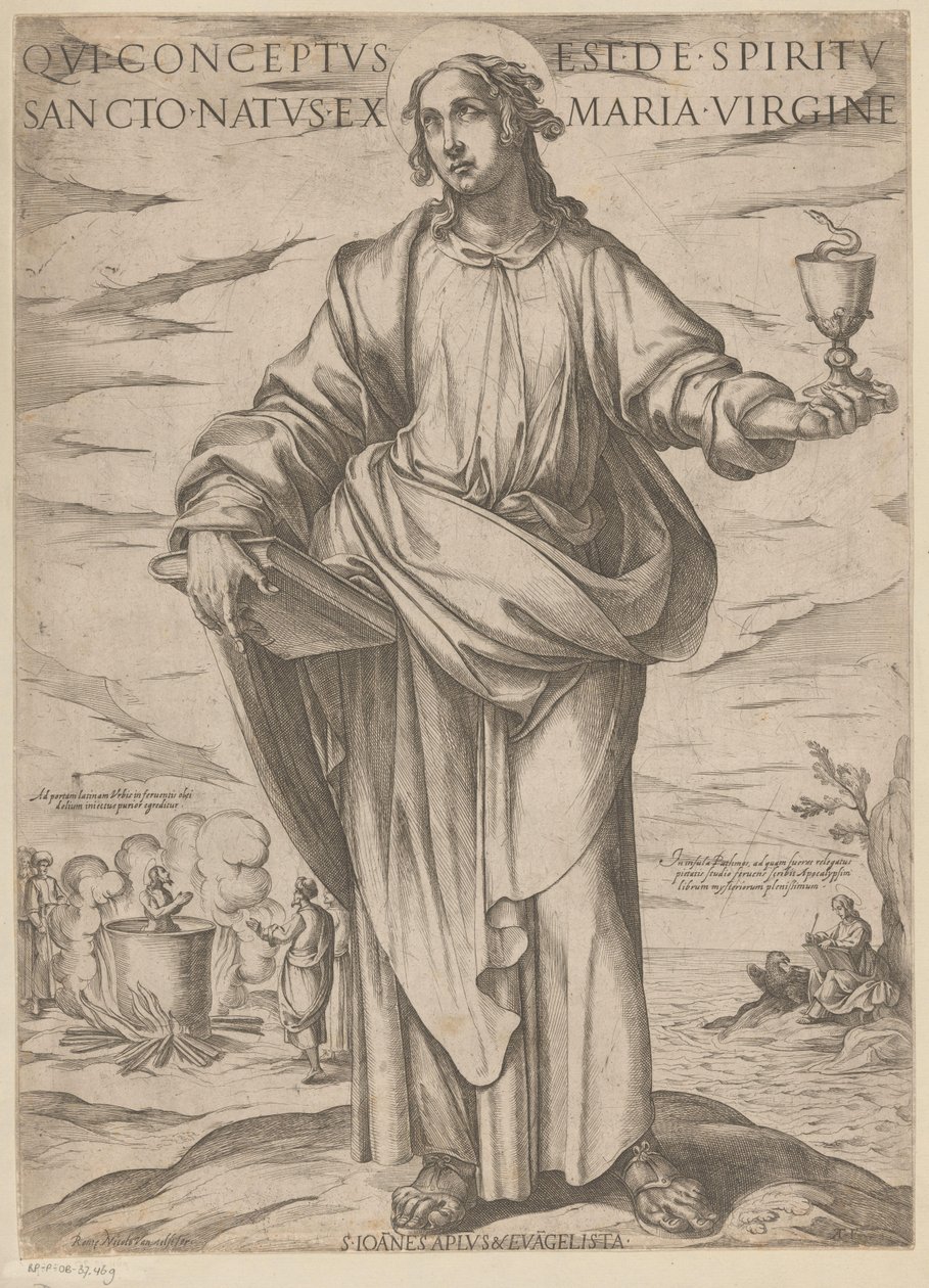 Der heilige Johannes (Qui conceptus est de spiritu sancto natus ex ...