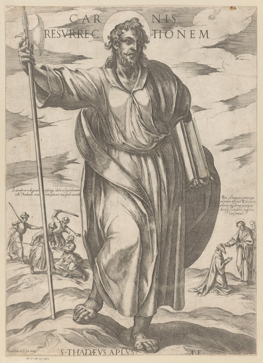 Der heilige Judas Thaddäus von Antonio Tempesta