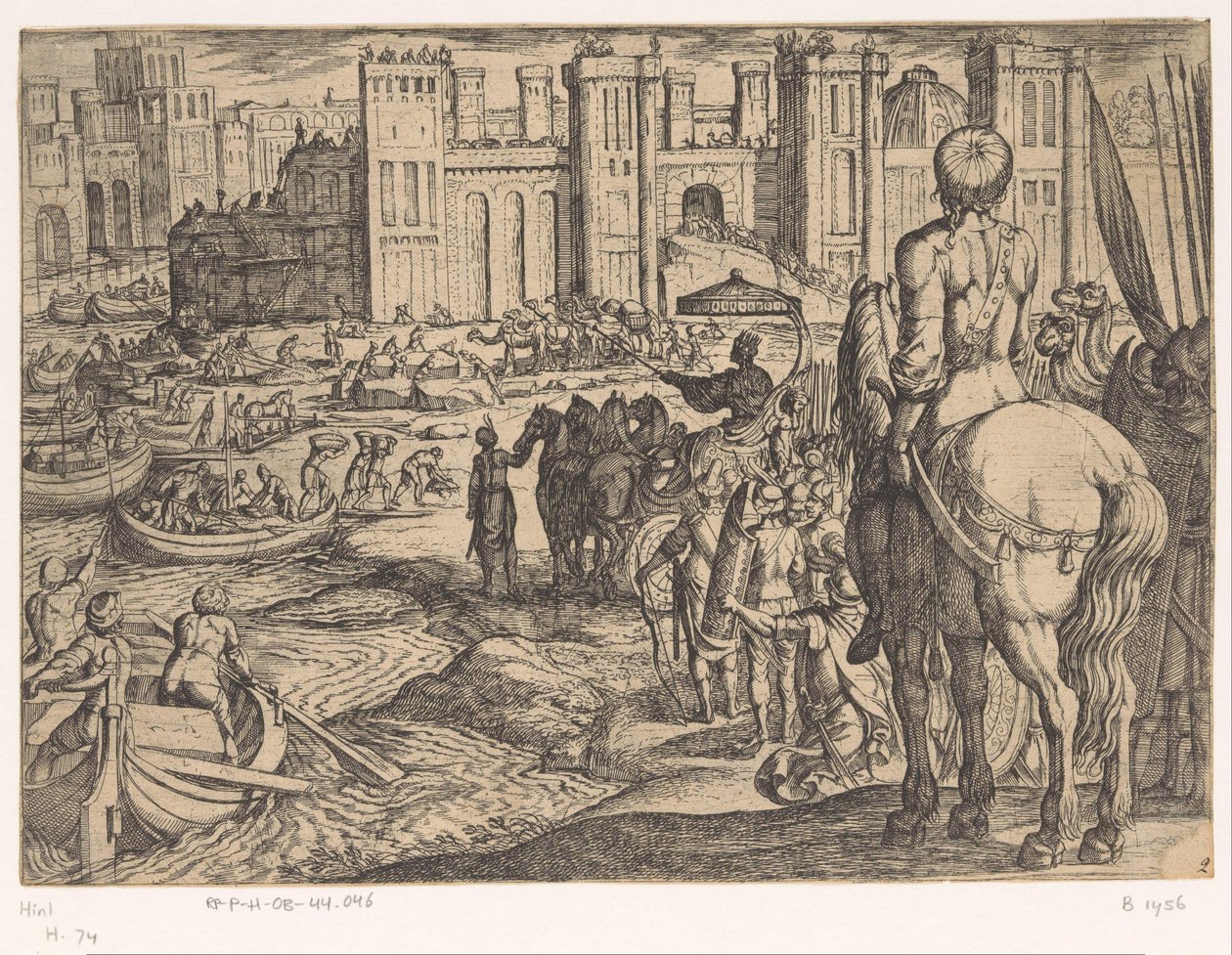 Mauern von Babylon von Antonio Tempesta
