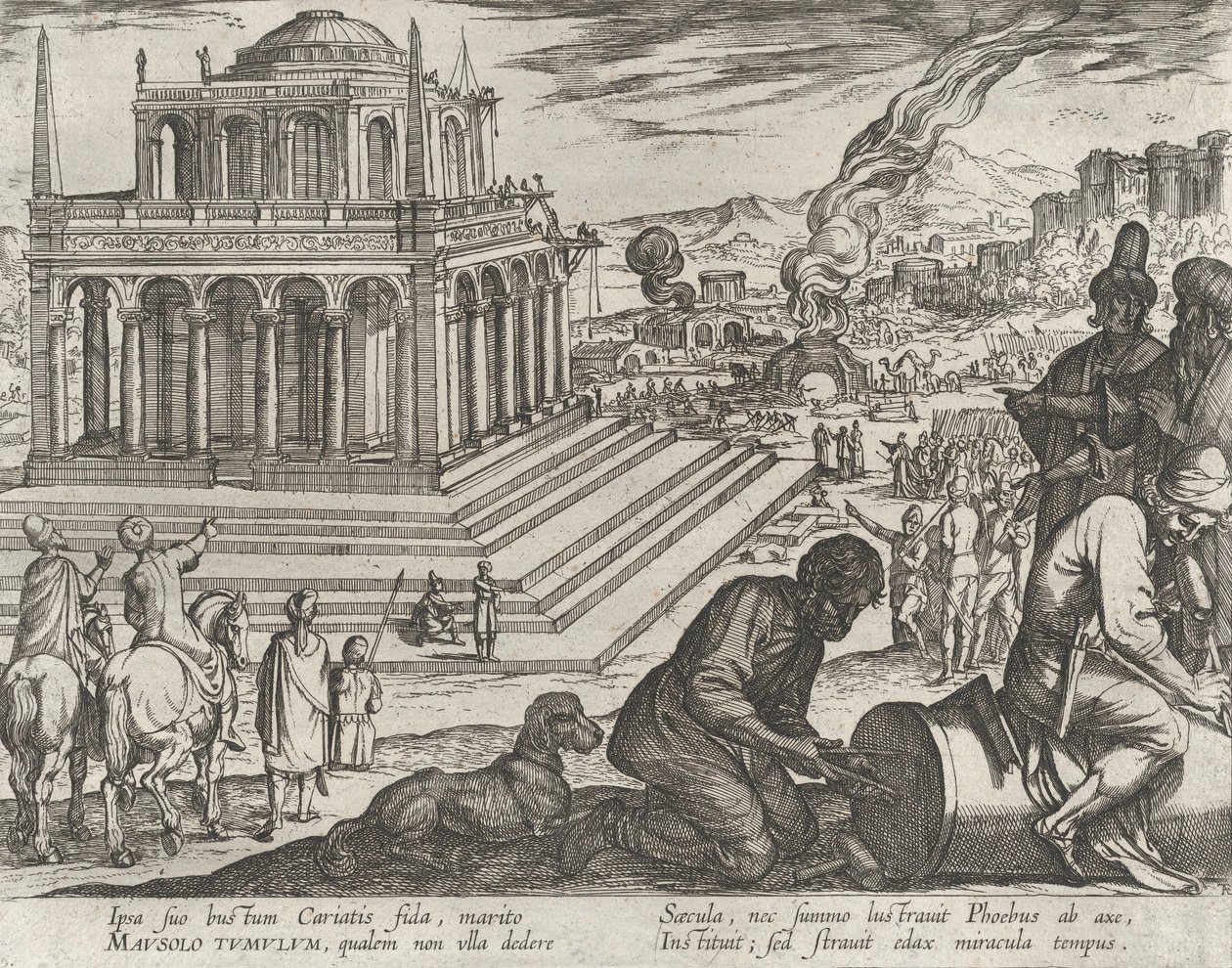 Tafel 5: Das Grabmal von Mausolus, aus 