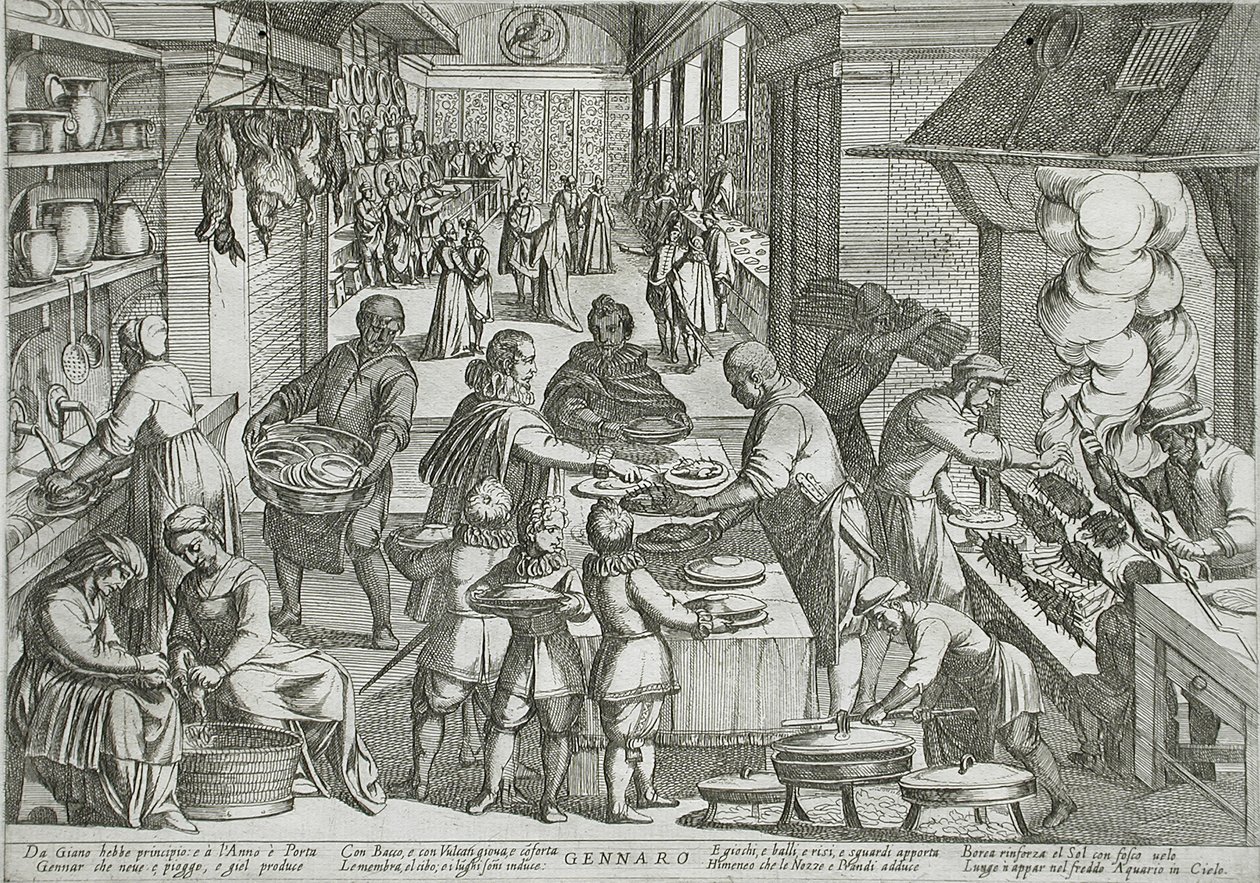 Die zwölf Monate I von Antonio Tempesta