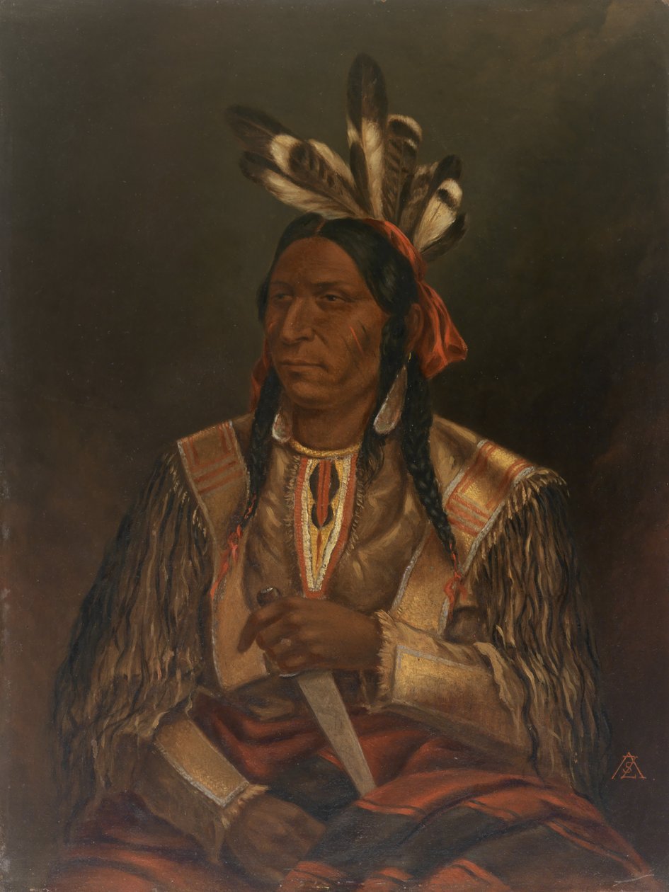 Keokuk Der wachsame Fuchs, Junior, ca. 1876-1899 von Antonio Zeno Shindler