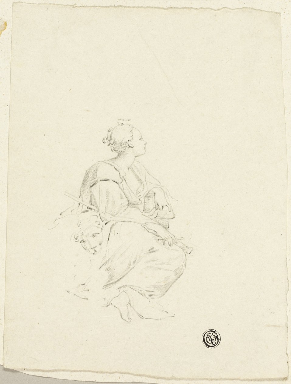 Kardinaltugenden oder Heilige Euphemia von Antonio da Correggio
