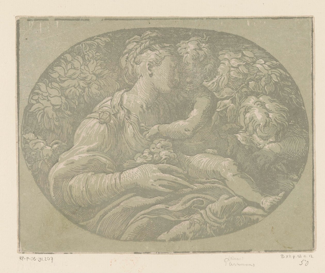Maria mit Kind und Johannes dem Täufer von Antonio da Trento