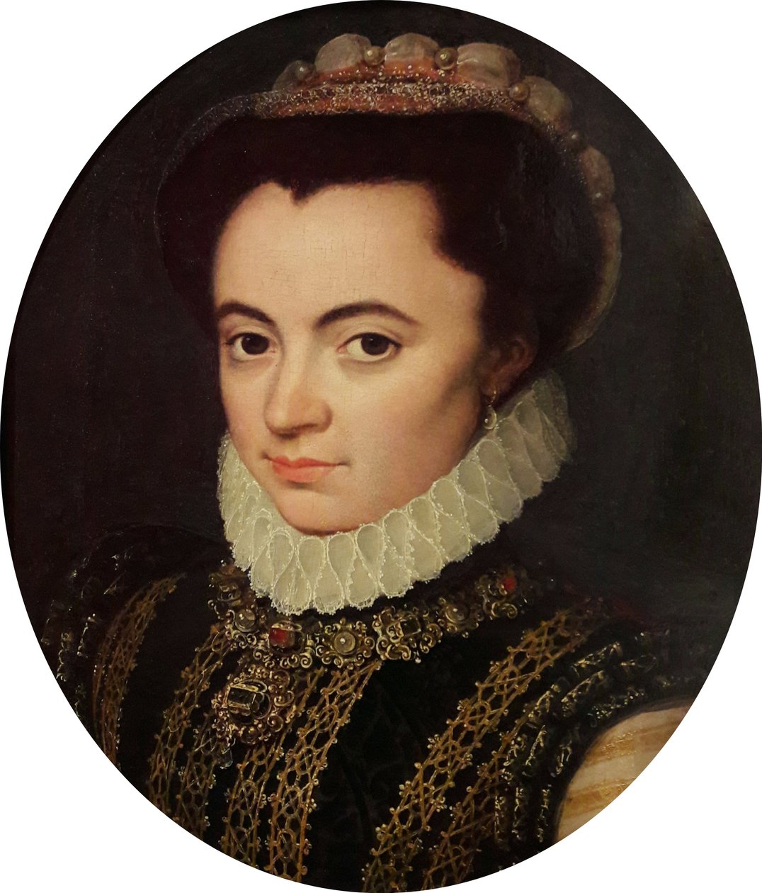 Porträt von Maria von Portugal, Herzogin von Parma (1538-1577) von Antonis Mor