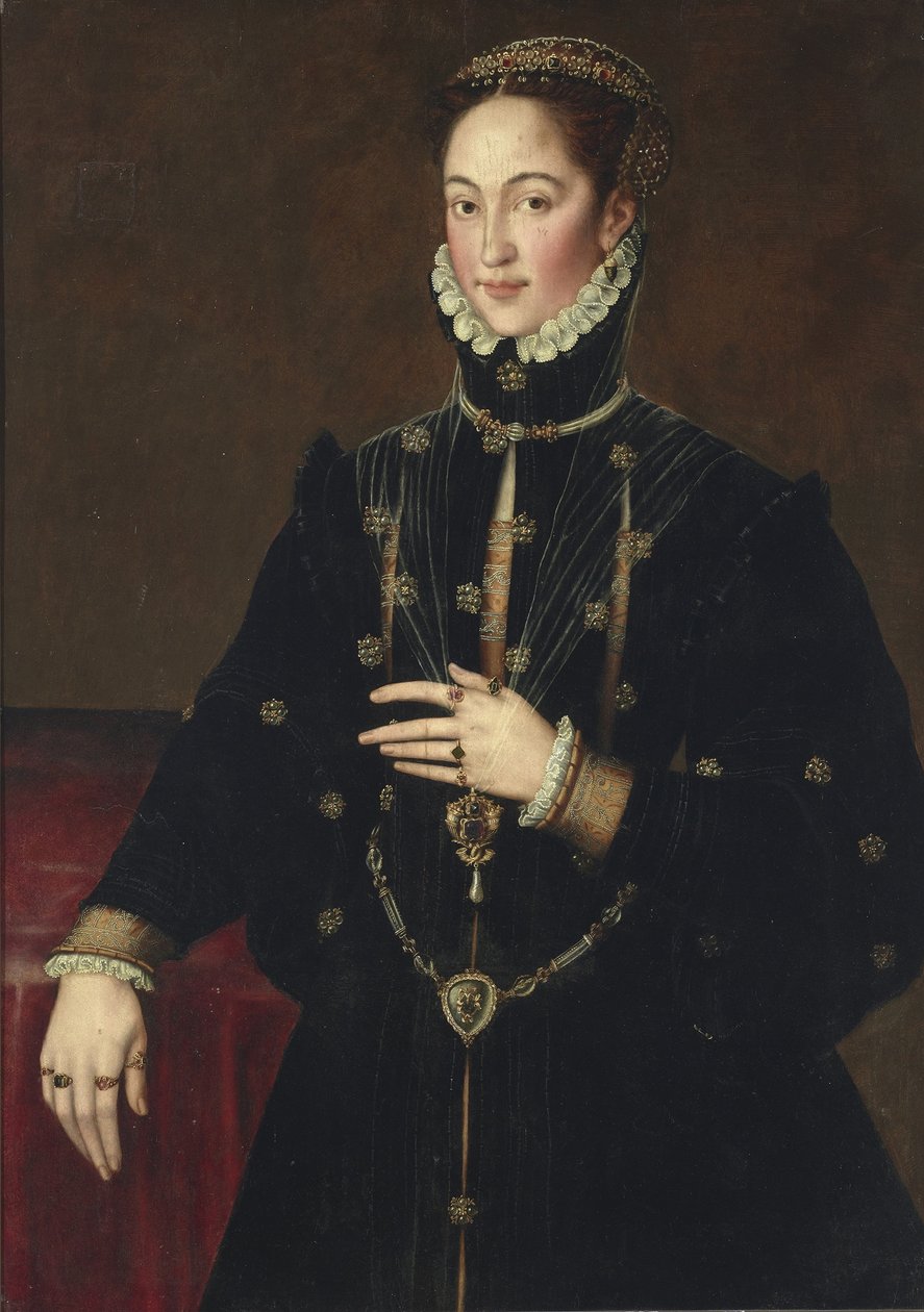 Porträt von Jerónima Enríquez de Guzmán, II. Marquesa de Las Navas von Antonis Mor