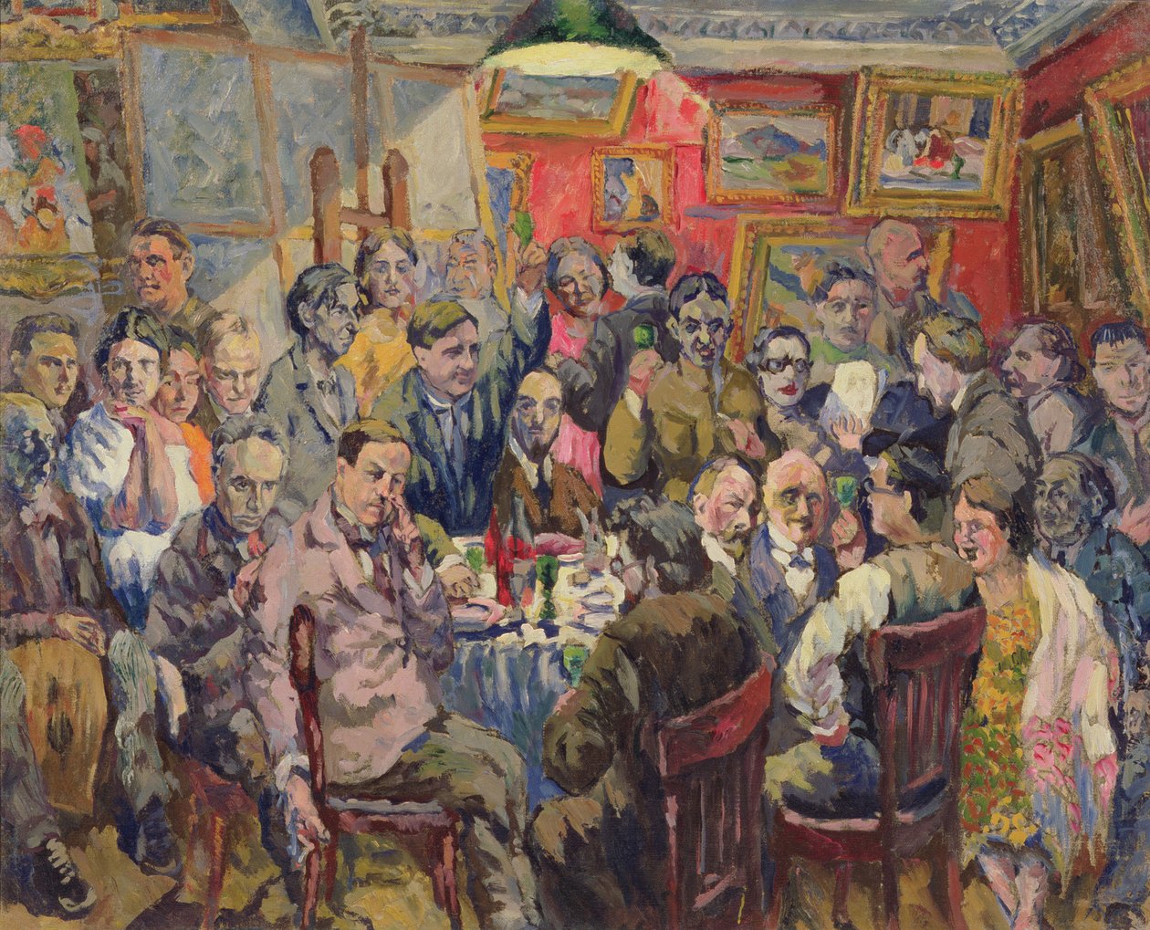 Moskauer Künstler, 1927 von Aristarkh Vasilievic Lentulov