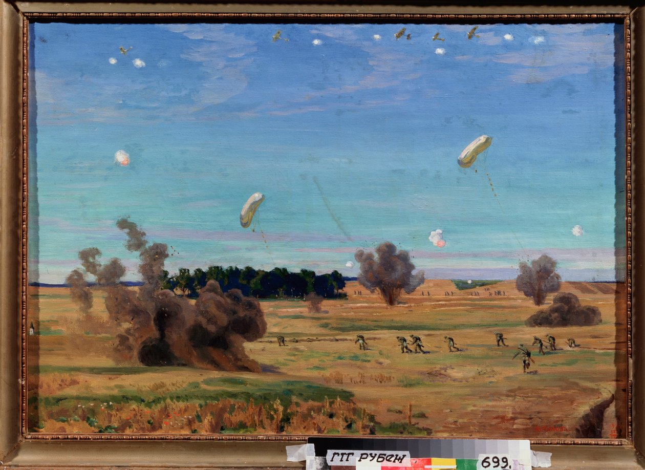 Auf dem Schlachtfeld von Arkadij Aleksandrovic Rylov