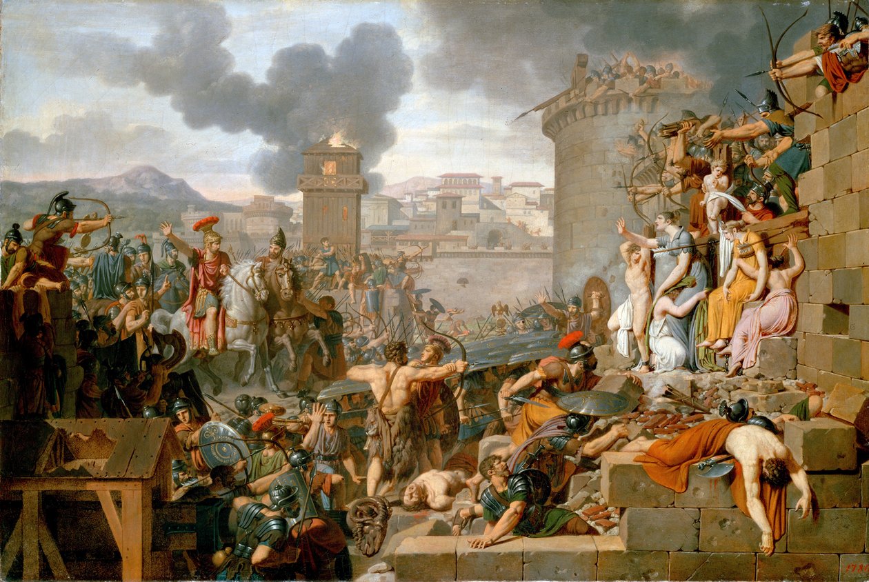 Metellus hebt die Belagerung auf von Armand Charles Caraffe