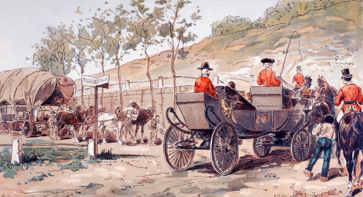 Die königliche Kutsche von Leopold I. von Belgien um 1830, 1886 von Armand Jean Heins