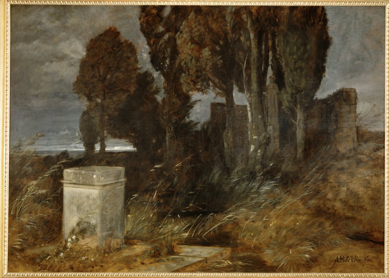 Heiligtum des Herakles von Arnold Böcklin