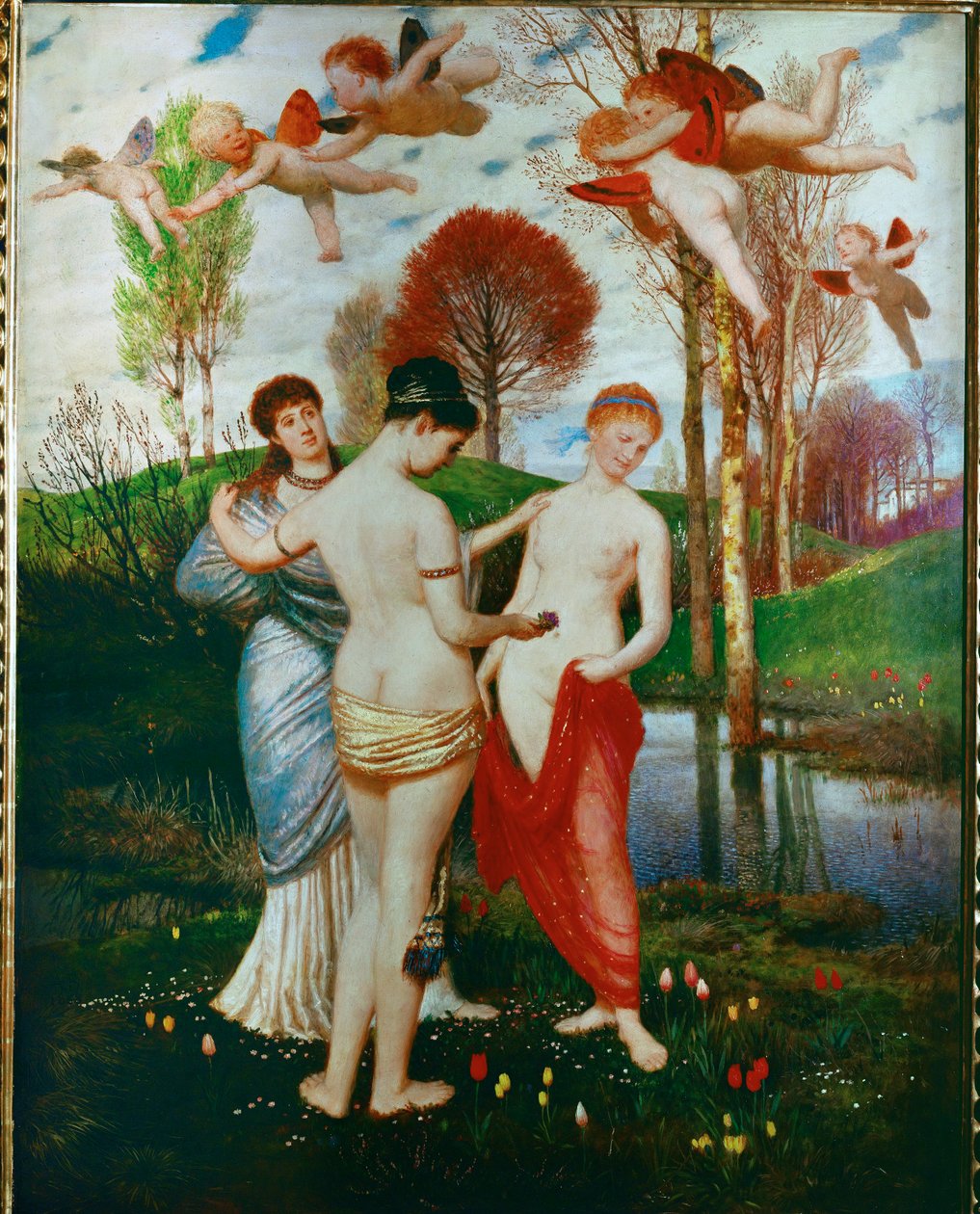 Hymnus an den Frühling von Arnold Bocklin